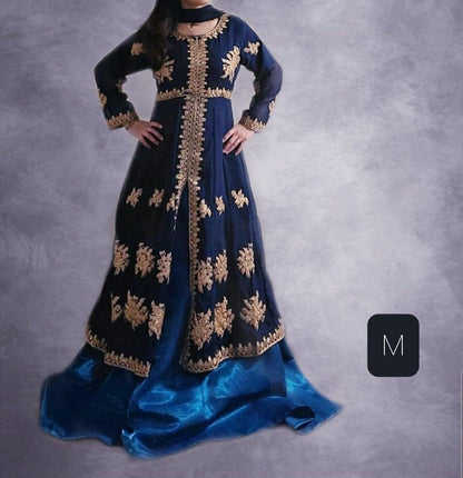 Ashirwad Long Gown 3 Colours - Solid Boutique Canada