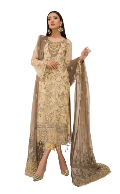 4 Zahra Georgette Salwar Unstitched